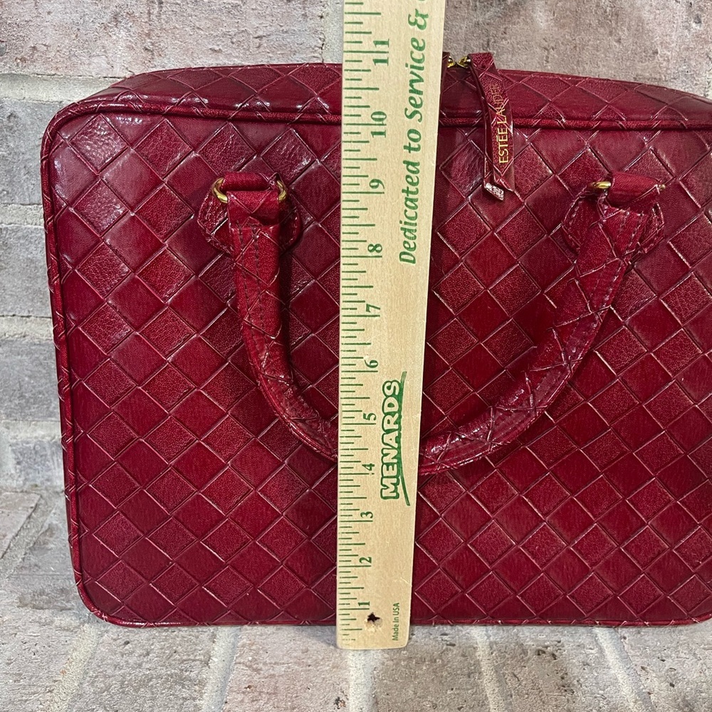 Red Woven Tote Bag - Picture 4 of 11